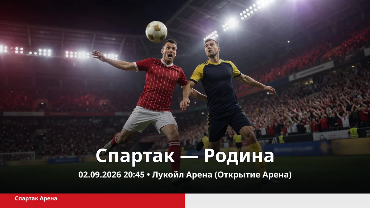 Два футболиста без эмблем борются за мяч на освещенной арене